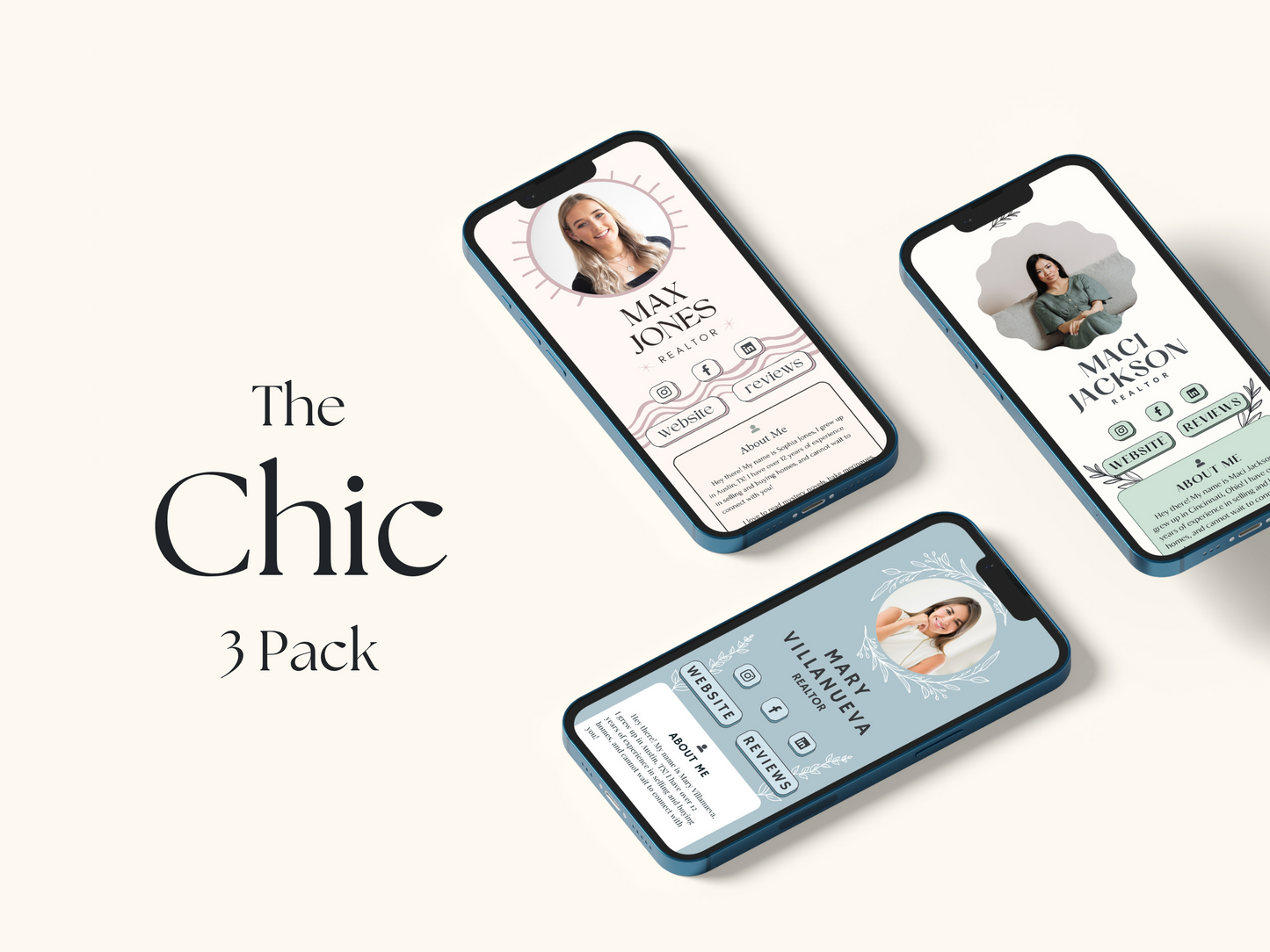 DigiCards (The Chic 3 Pack)